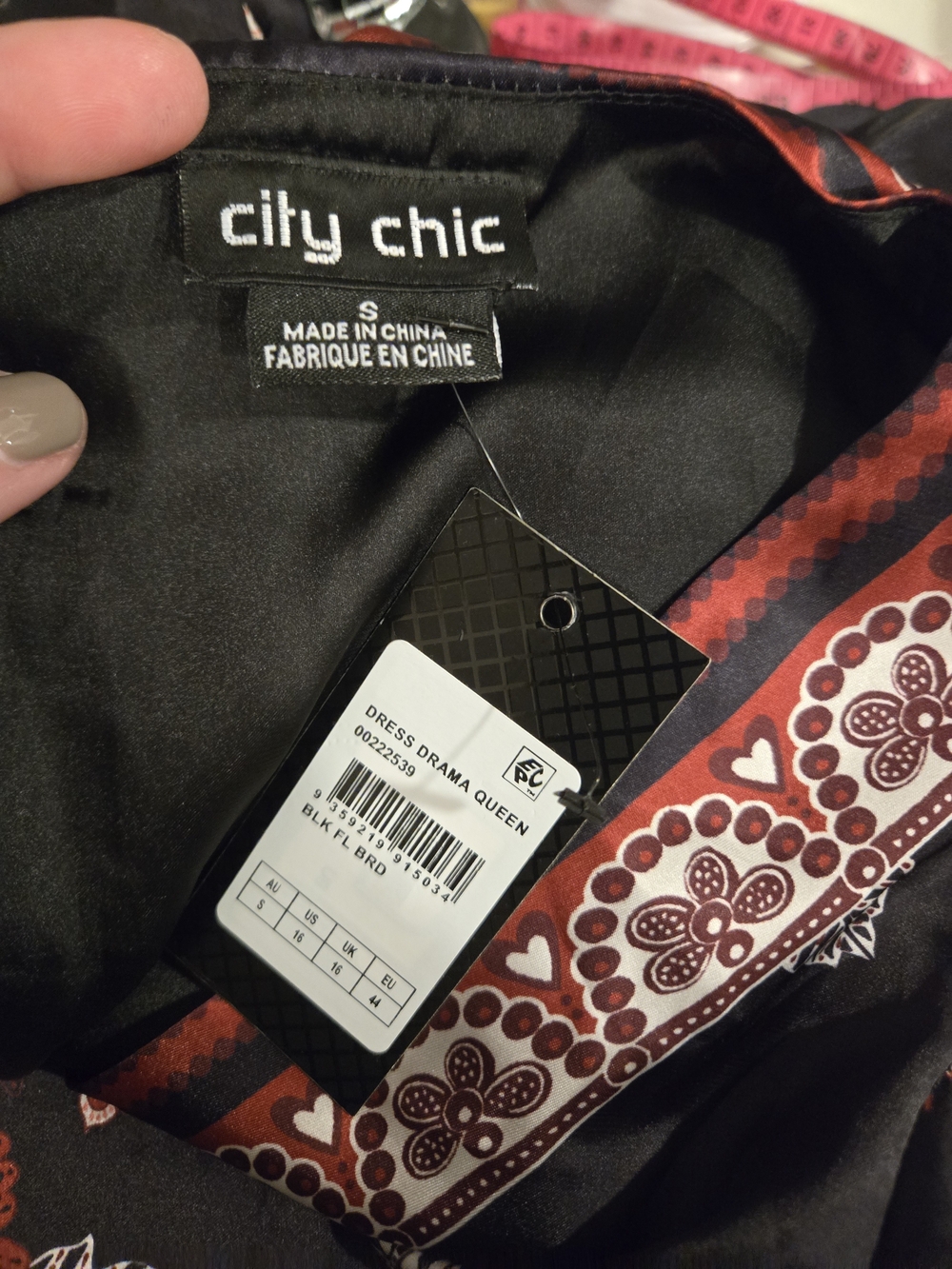 City Chic Drama Queen Floral Maxi Dress | Size S (16) - NWT - Picture 7 of 8
